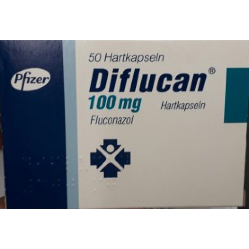 Дифлюкан Diflucan 100 мг/100 капсул