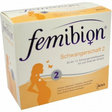 Купить Фемибион Femibion Schwangerschaft 2 D3+DHA+400 mg Folat 2X96 шт в Москве