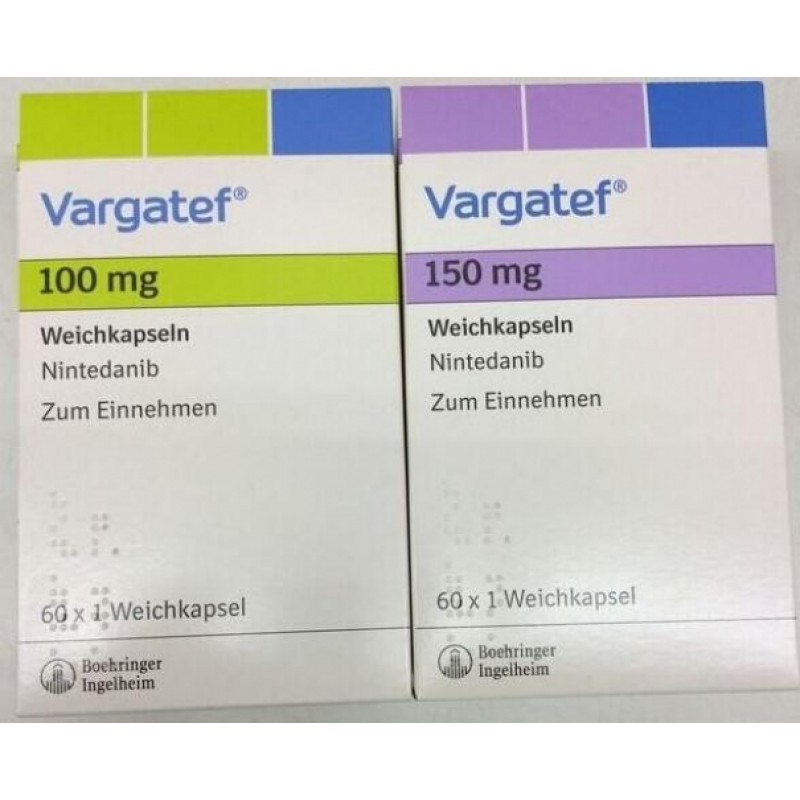 Варгатеф Vargatef (Нинтеданиб) 100 мг/60 капсул