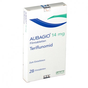 Купить Аубаджио Aubagio (Терифлуномид) 14 мг/28 таблеток в Москве